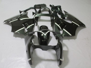 2000-2002 Metallic Grey & Black Kawasaki ZX6R Motorcycle Fairing UK