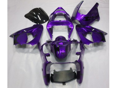 2000-2002 Metallic Purple Kawasaki ZX6R Motorcycle Fairing UK