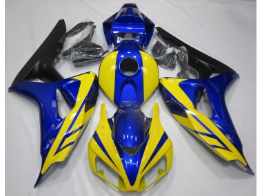 2006-2007 Blue and Yellow Honda CBR1000RR Motorcycle Fairing UK