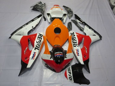 2006-2007 Orange Repsol Honda CBR1000RR Motorcycle Fairing UK