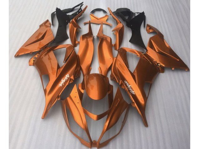 2016-2019 Candy Orange Gloss Kawasaki ZX10R Motorcycle Fairing UK